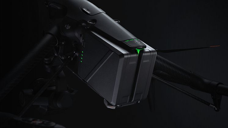 Battery compartment with batteries horizontal version
