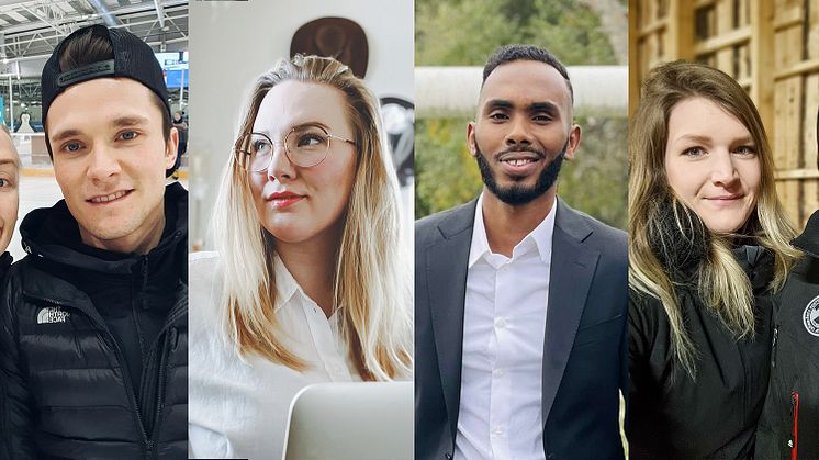 Årets mottagare av Ung Dalakraft-stipendiet heter Moa Lindgren och Ondrej Spiegl, Viktoria Brolin, Mohamed Abdi samt Jonatan Rönning och Madelene Nordkvist.