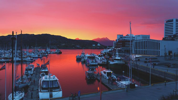 Bodø, set to become the inaugural European Capital of Culture north of the Arctic Circle. Photo: Kathrine Sørgård