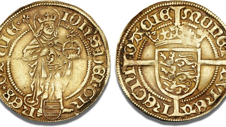 Rhinsk Gylden u. år, (ca. 1496-1497). Vurdering- 200.000 DKK