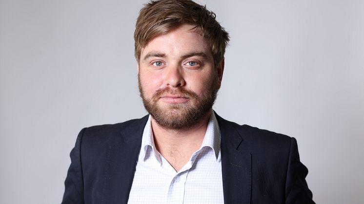 Rasmus Bäckström, export- och delbranschansvarig på Livsmedelsföretagen
