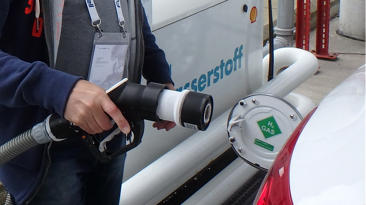 Påfylling hydrogen Hamburg