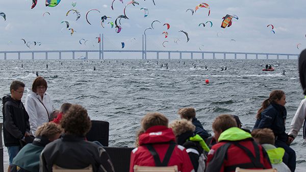 Slaget om Öresund för 500 kitesurfare