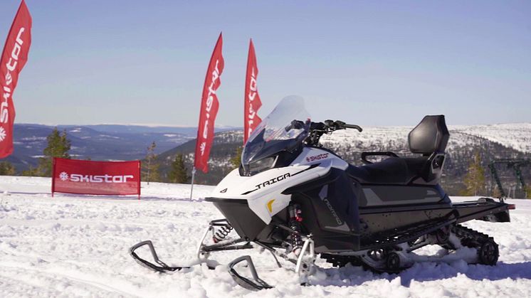 SkiStar först ut att introducera världens första serietillverkade elsnöskotrar