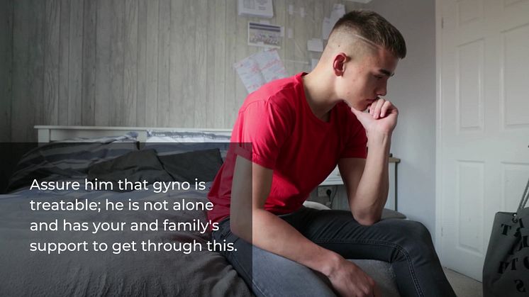 Strategies on how to help your teenager manage his gynecomastia
