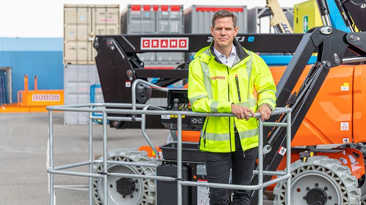 Administrerende direktør i Cramo AS, Thomas Astrup