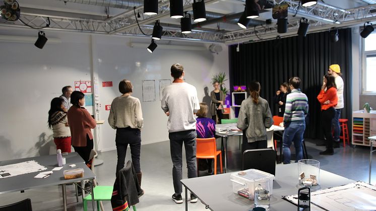 På innovationshubben Storm ges möjlighet till bland annat metodstöd och coachning. Bilden är tagen vid tidigare tillfälle.