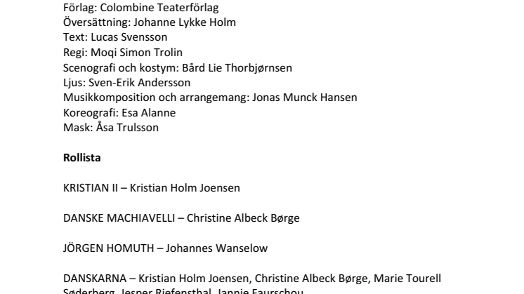 Pressmöte STOCKHOLMS BLODBAD