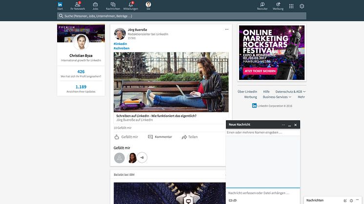 LinkedIn Redesign