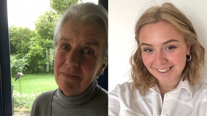 Maria Börjesson, mottagare av Kristianstads kommuns kulturpris och Vera Kronbäck årets kulturstipendiat