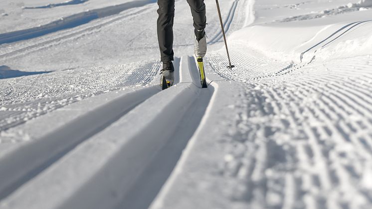 Kolla snötemperaturen innan du åker ut i skidspåret. I vinter mäter vi både luft- och snötemperaturen vid några populära skidspår runt Piteå med hjälp av smarta sensorer.