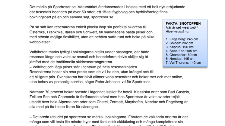 Snökaos i Alperna skapar bokningstryck – och reslust