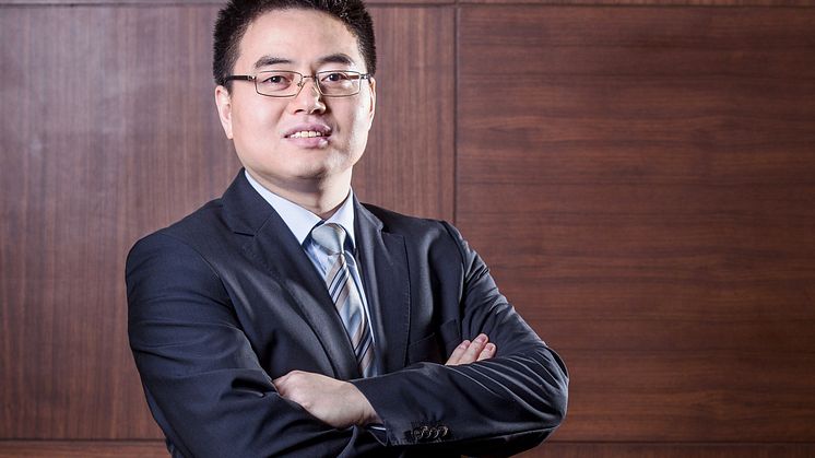 Mr David Liu, VD Huawei Technologies Sweden AB
