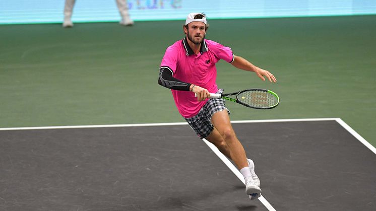 Tommy Paul i semifinalen i Stockholm Open 2021