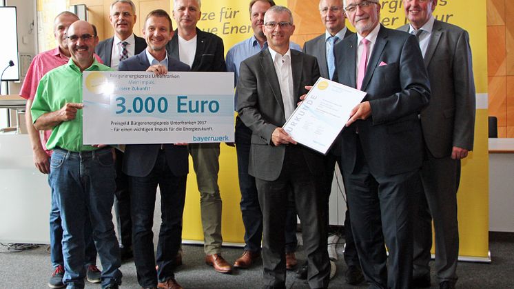 Bürgerenergiepreis Unterfranken 2017: Wasserkraftanlage Bischbach