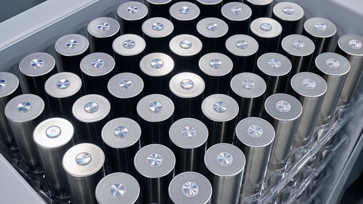 Runde battericeller