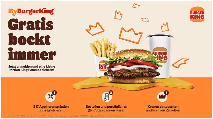 Burger King® setzt Burger Fans die Krone auf