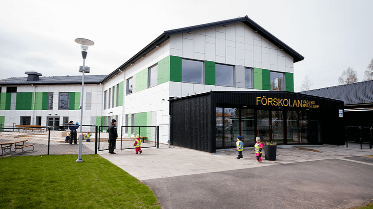 Passivhus och Svanenmärkning sätter Västra Bråstorps förskola i topp