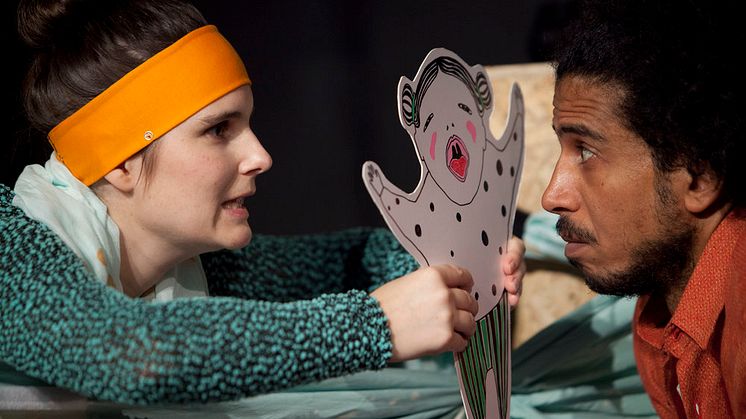 Föreställningen Tyst med Teater JaLaDa