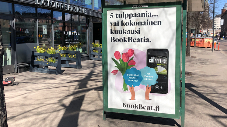 Äänikirjabuumi jatkuu – BookBeatin maksavien asiakkaiden määrä kasvoi 66 prosenttia vuoden ensimmmäisen vuosineljänneksen aikana