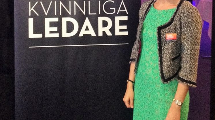 Caroline Johansson en av framtidens kvinnliga ledare