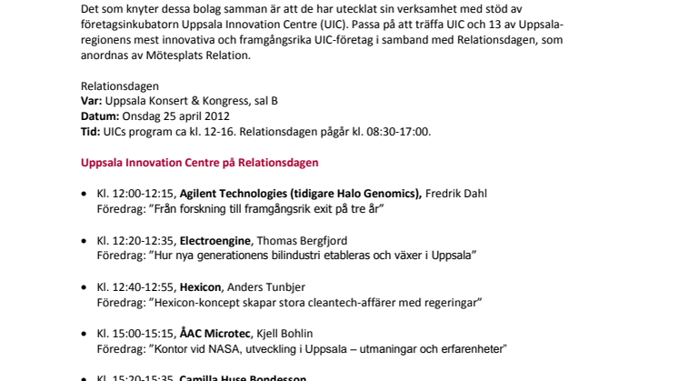 Pressinbjudan: Vad är framgångsreceptet för Uppsalaregionens hetaste startup-företag?
