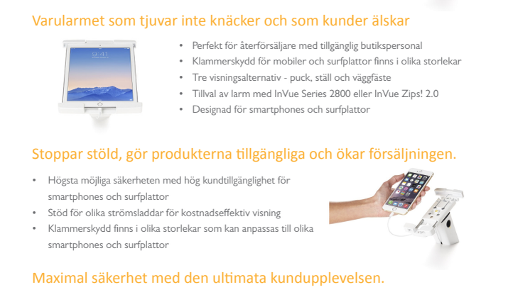 PDF: Anpassningsbart varularm för smartphones och surfplattor
