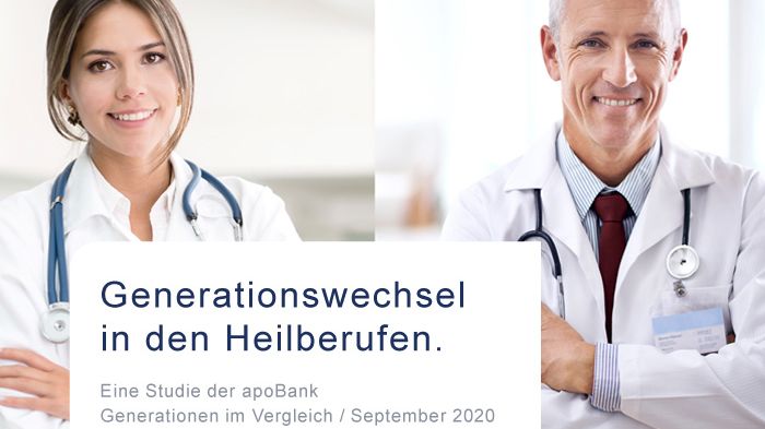 apoBank-Studie „Generationswechsel in den Heilberufen“ – Wie kann das gut gelingen?