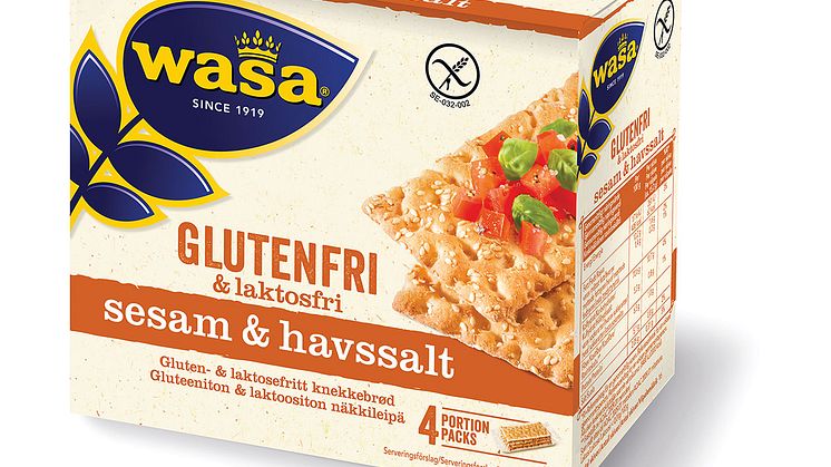 Wasa Gluten- och laktosfri Sesam & Havssalt