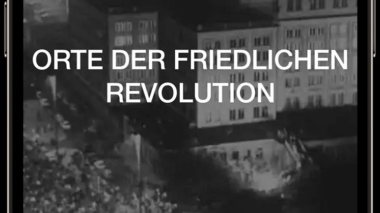 Startbild der App "Leipzig 89"