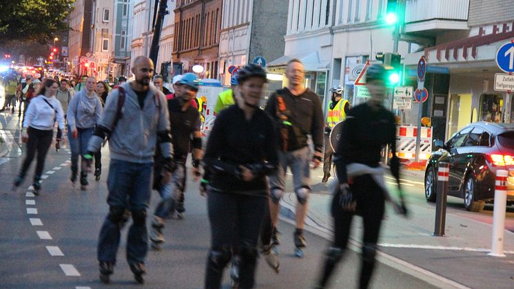 Blade-Night-Kiel zu Gast beim Rollerfestival 2022 