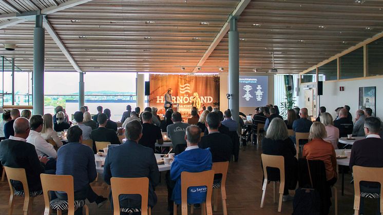 Företagsfrukost i Härnösand med tema årets vinnare, besöksnäring och nya etableringar
