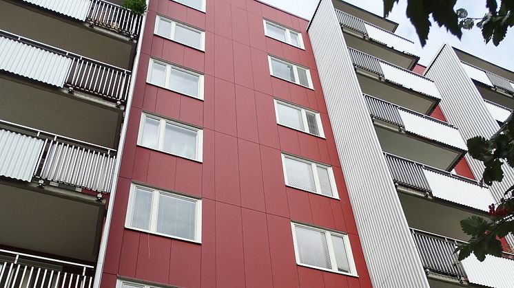 Renovering av äldre fastigheter minskar klimatavtrycket för boendet. Foto: SKB