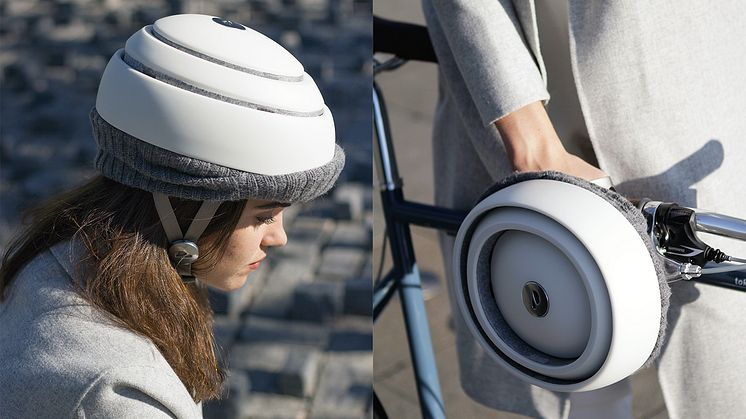 Closca Fuga, hopfällbar cykelhjälm