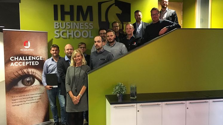 Första gruppen diplomerad i RO-Academy ledarprogram i samarbete med IHM Business School
