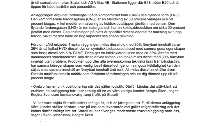 Sveriges modernaste Truckanläggning med allt under samma tak.