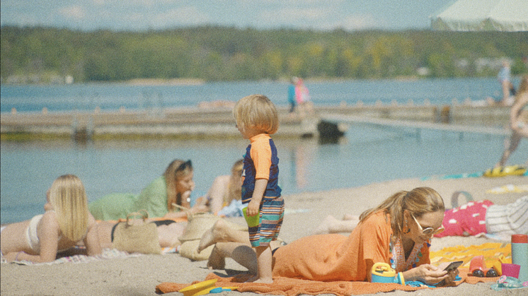 Uppsikt räddar liv. Inta Badläge.