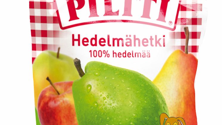 Piltti Hedelmähetki -annospussi 90 g, omena-päärynä