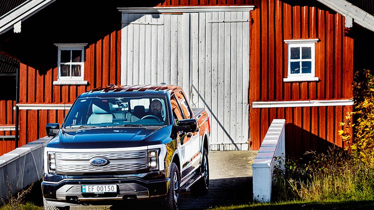 Ford F-150 Lightning høst 2023 Norge (21)