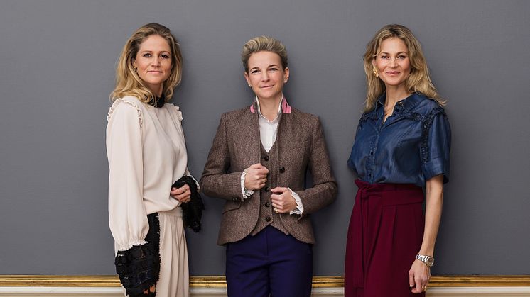 Pernille Møbjerg Knudsen, Alexa Bruun Rasmussen og Charlotte Møbjerg Ansel-Henry