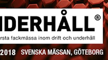 Träffa oss på Underhållsmässan i Göteborg 13–16 mars. Monter A02:11