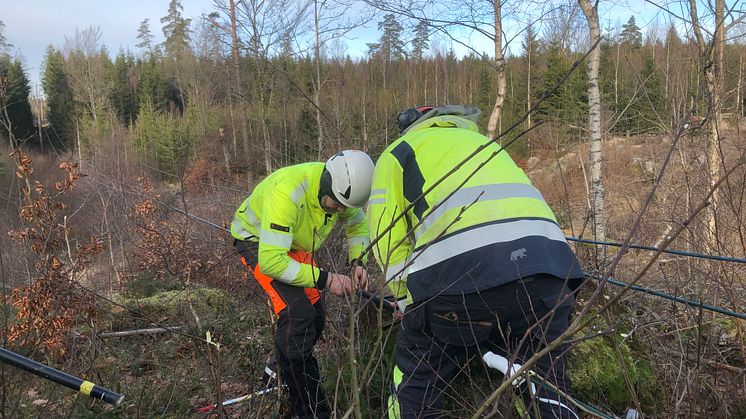 Omfattande insatser efter stormen Malik