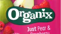 7510 Organix just pear and raspberry
