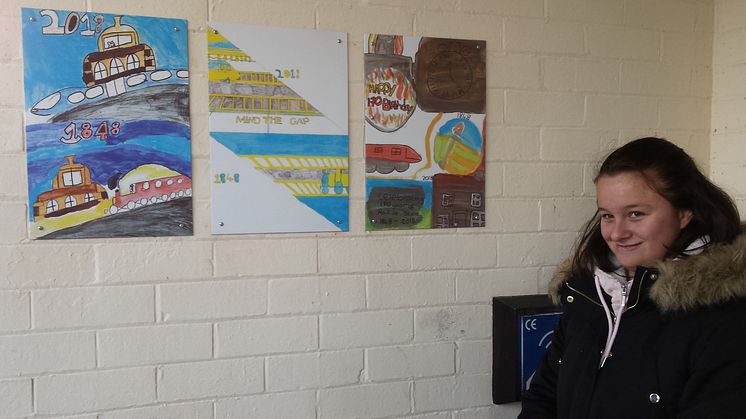 Student artwork celebrates 170 years of Stone station