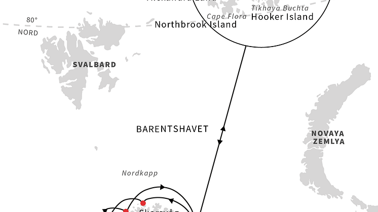 Hurtigruten til Russland