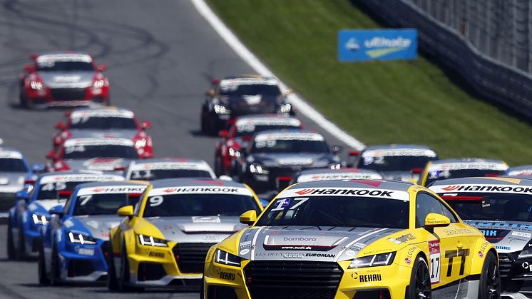 Succesfuld første halvdel af Audi Sport TT Cup