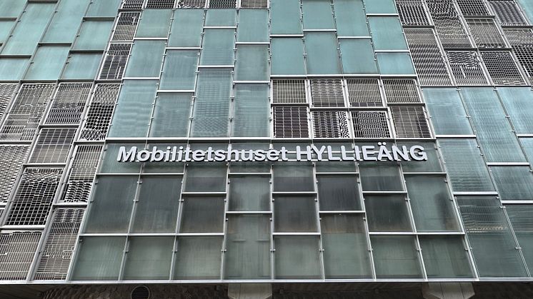 Pressinbjudan: Invigning av Mobilitetshuset Hyllieäng – med fasad av återbrukat material