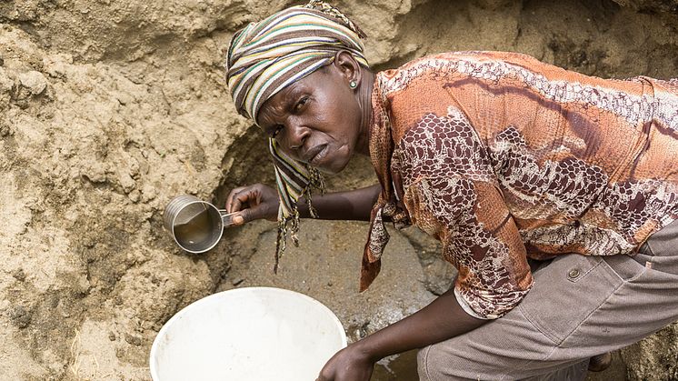 128,6 miljoner människor kommer att vara i behov av humanitärt stöd i år. I Sydsudan har fyra miljoner människor tvingats fly sina hem på grund av väpnad konflikt och torka. Foto: Annelie Edsmyr