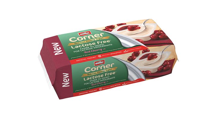 Müller Corner Lactose Free Cherry