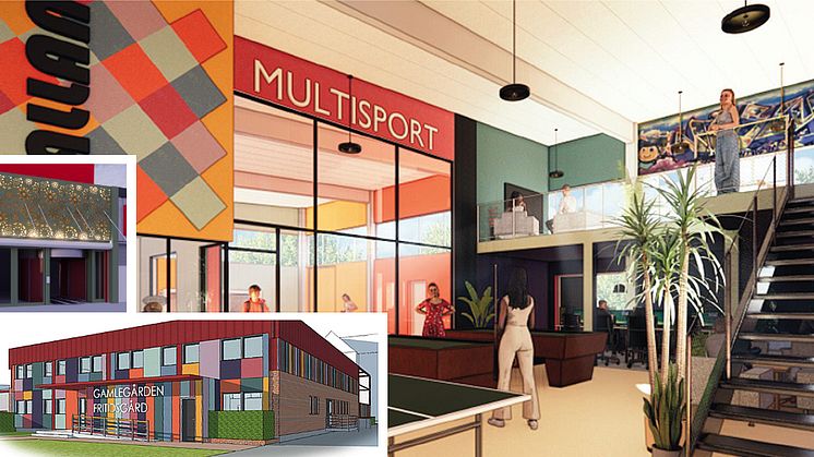 ABK bygger unik fritidsgård utifrån barns önskemål - och bygger om Gamlegårdens centrum